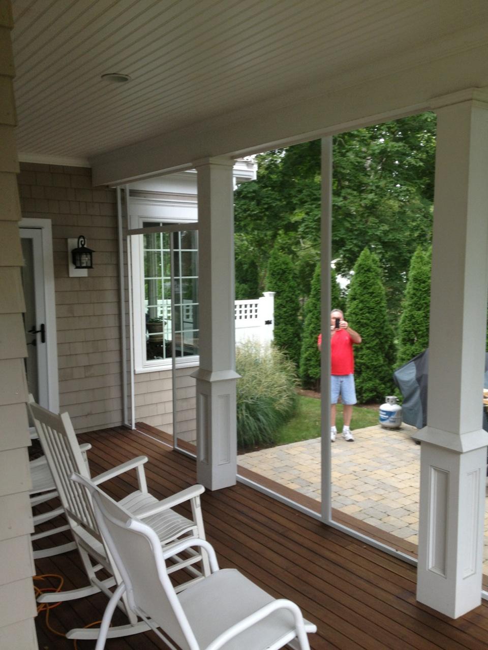 screened in porch