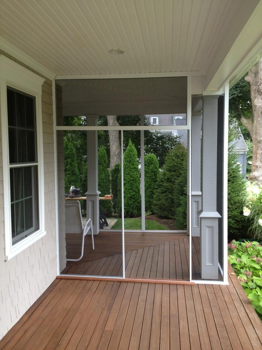 screened in porch